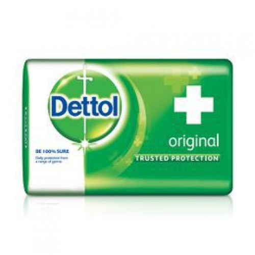 Dettol Original Germ Protection Bathing Soap bar, 125 gm (6 soap)